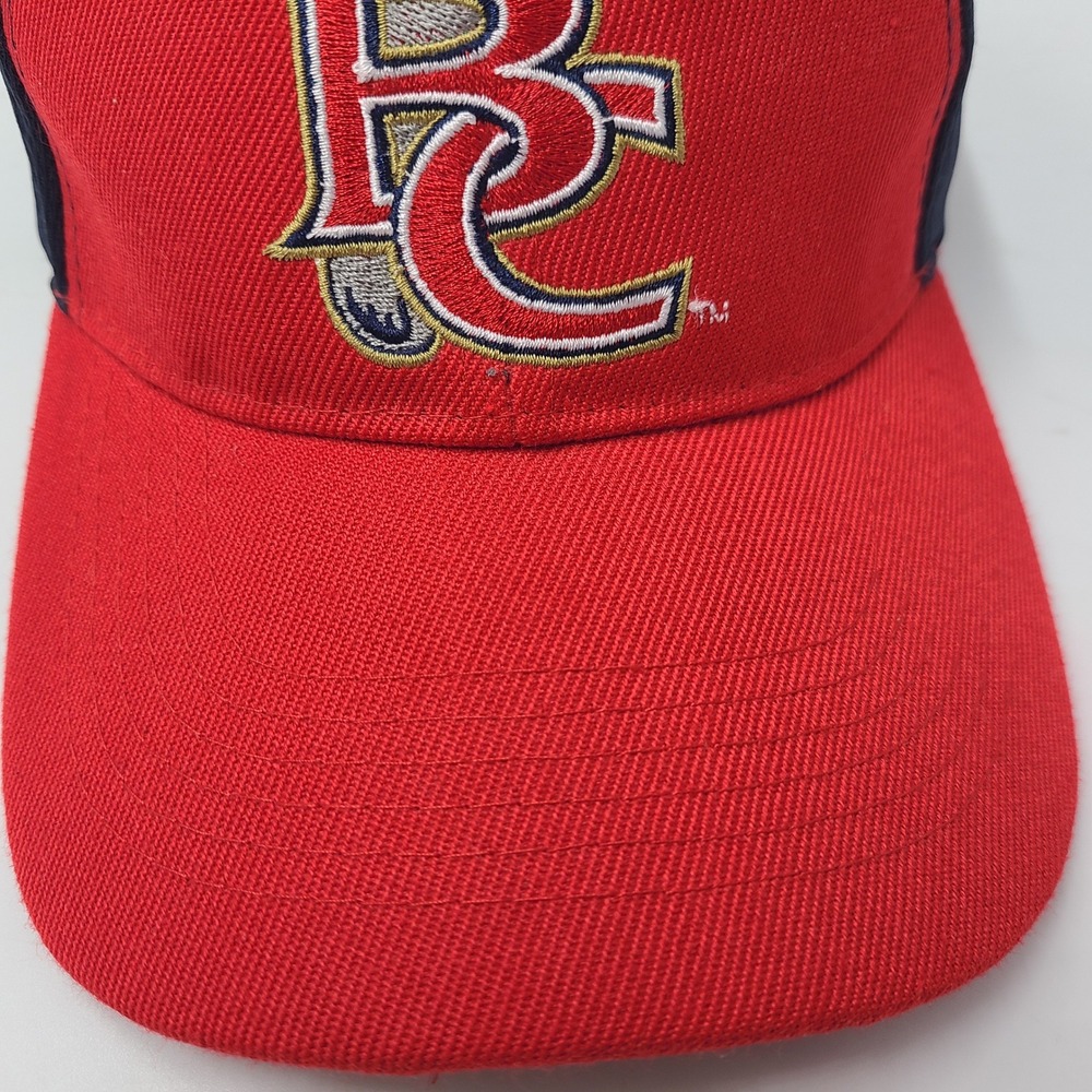 Brevard County Manatees Hat Adjustable Red Blue MiLB‎ Baseball Logo SGA Men - Picture 3 of 11